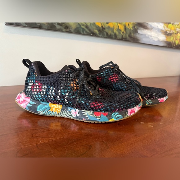 NOBULL Shoes - NOBULL Floral Mesh Runner Midnight Tropical 🌺 OG Floral Drop | Trainers W10/M8.5